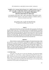 Nghiên cứu trạng thái ứng suất và biến dạng của các lớp vật liệu Composite trong liên kết dạng chữ T dưới tác dụng của tải trọng tĩnh bằng phương pháp phần tử hữu hạn