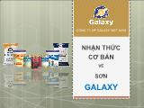 Nhận thức cơ bản về sơn galaxy