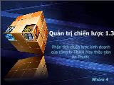 Phân tích chiến lược kinh doanh của công ty TNHH May thêu giày An Phước