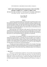 Phát triển trường đại học Bách Khoa theo mô hình đại học nghiên cứu: Cơ hội và triển vọng