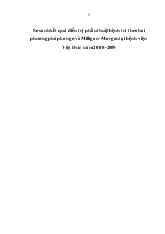 So sánh kết quả điều trị phẫu thuật bệnh trĩ theo hai phương pháp Longo và Milligan-Morgan tại bệnh viện Việt Đức năm 2008-2009