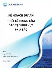 Thiết kế trung tâm đào tạo khu vực phía Bắc