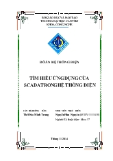 Tìm hiểu ứng dụng của scada trong hệ thống điện