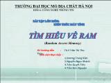 Tìm hiểu về RAM