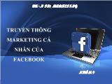 Truyền thông marketing cá nhân của facebook