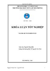 Đề tài Hoàn thiện công tác kế toán chi phí và tính giá thành tại công ty cổ phần xây lắp Hạ Long