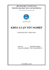 Đề tài Hoàn thiện tổ chức công tác kế toán chi phí, doanh thu và xác định kết quả kinh doanh tại công ty TNHH thương mại dịch vụ vận tải xuân điền