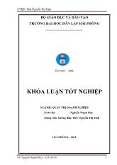 Đề tài Một số biện pháp nâng cao hiệu quả sử dụng nguồn nhân lực tại công ty cổ phần đầu tư và xây dựng LQC Việt Nam