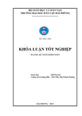 Hoàn thiện công tác kế toán doanh thu chi phí và xác định kết quả kinh doanh tại công ty TNHH MTV xuất nhập khẩu T.B.H