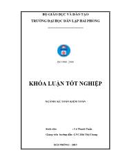 Hoàn thiện công tác kế toán tiền lương và các khoản trích theo lương tại công ty TNHH một thành viên cảng Quảng Ninh