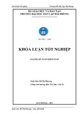 Hoàn thiện công tác kế toán vật tư tại Công ty TNHH sản xuất và kinh doanh Minh Phượng