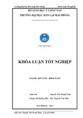 Hoàn thiện tổ chức công tác kế toán chi phí sản xuất và tính giá thành sản phẩm tại công ty TNHH An Pha