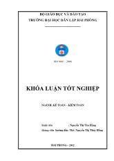 Hoàn thiện tổ chức công tác kế toán doanh thu chi phí và xác định kết quả kinh doanh tại công ty TNHH SKT placo