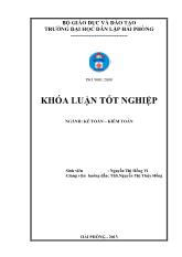 Hoàn thiện tổ chức công tác kế toán tập hợp chi phí sản xuất và tính giá thành sản phẩm tại công ty TNHH 1 thành viên than nam mẫu Vinacomin