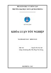 Hoàn thiện tổ chức kế toán doanh thu, chi phí và xác định kết quả kinh doanh tại công ty trách nhiệm hữu hạn thương mại và dịch vụ kỹ thuật Hoàng Gia