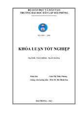 Khóa luận Giải pháp nâng cao chất lượng tín dụng trung và dài hạn tại ngân hàng thương mại cổ phần công thương Việt Nam – Chi nhánh Đồ Sơn