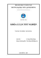 Khóa luận Giải pháp nâng cao hiệu quả cho vay tiêu dùng tại sở giao dịch ngân hàng thương mại cổ phẩn ngoại thương Việt Nam - Chi nhánh Hà Nội