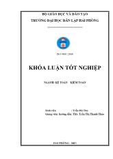 Khóa luận Hoàn thiện công tác kế toán doanh thu, chi phí và xác định kết quả kinh doanh tại công ty cổ phần truyền thông Việt Thịnh