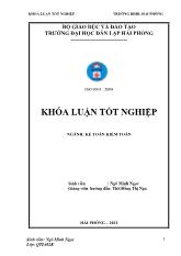 Khóa luận Hoàn thiện công tác kế toán doanh thu, chi phí và xác định kết quả kinh doanh tại công ty cổ phần Trường Lộc