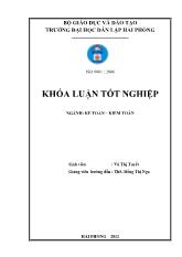 Khóa luận Hoàn thiện công tác kế toán thuế giá trị gia tăng tại công ty TNHH thanh tuấn