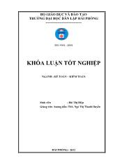 Khóa luận Hoàn thiện công tác kế toán tiền lương và các khoản trích theo lương tại công ty cổ phần thép Việt Nhật