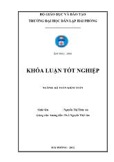 Khóa luận Hoàn thiện công tác kế toán tiền lương và các khoản trích theo lương tại xí nghiệp cơ khí tàu thuyền và kinh doanh tổng hợp công ty 128