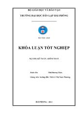 Khóa luận Hoàn thiện công tác kế toán vốn bằng tiền tại công ty TNHH giao nhận và thương mại viko