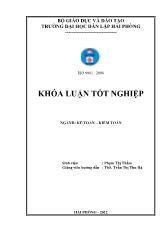 Khóa luận Hoàn thiện công tác tổ chức kế toán bán hàng và xác định kết quả bán hàng tại công ty TNHH TM Hùng Nguyên