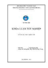 Khóa luận Hoàn thiện tổ chức công tác kế toán doanh thu, chi phí và xác định kết quả kinh doanh tại công ty cổ phần xây dựng số 12