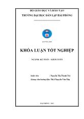 Khóa luận Hoàn thiện tổ chức công tác kế toán doanh thu, chi phí và xác định kết quả knh doanh tại công ty cổ phần thủy sản Đại Yên