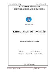 Khóa luận Hoàn thiện tổ chức công tác kế toán doanh thu, chi phí và xác định kết quả kinh doanh tại công ty cổ phần xây dựng và thương mại Tam Long