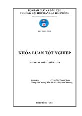 Khóa luận Hoàn thiện tổ chức công tác kế toán vốn bằng tiền tại công ty cổ phần xây dựng và thương mại Tuấn Hùng