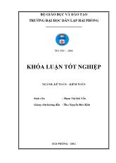 Khóa luận Hoàn thiện tổ chức kế toán chi phí sản xuất và tính giá thành sản phẩm tại công ty TNHH thương mại - Bao bì Tuấn Thịnh