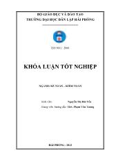 Khóa luận Hoàn thiện tổ chức kế toán tiền lương và các khoản trích theo tiền lương tại công ty cổ phần sắt tráng men – Nhôm Hải Phòng