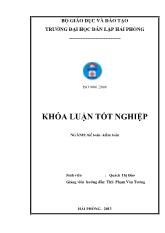 Khóa luận Hoàn thiện tổ chức kế toán vốn bằng tiền tại công ty trách nhiệm hữu hạn thương mại dịch vụ Đại Dương