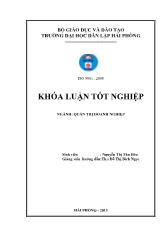 Khóa luận Một số biện pháp nâng cao hiệu quả sử dụng nguồn nhân lực tại công ty TNHH gas petrolimex Hải Phòng