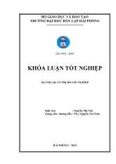 Khóa luận Một số giải pháp nâng cao hiệu quả quản trị nguồn nhân lực tại công ty cổ phần container Việt Nam - Viconship