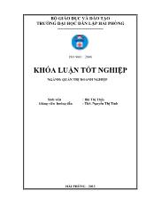 Khóa luận Một số giải pháp nhằm nâng cao hiệu quả sử dụng nguồn nhân lực tại công ty cổ phần xây dựng Ngọc Linh