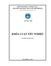 Đề tài A study on the translation of english important diplomatic terms in diplomacy documents