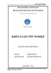 Đề tài Tìm hiểu về hoạt động bảo vệ môi trƣờng của công ty TNHH công nghiệp nặng Doosan – Hải Phòng