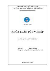 Khóa luận Đánh giá hiện trạng môi truờng từ quá trình khai thác và vận chuyển than của mỏ than Mạo Khê