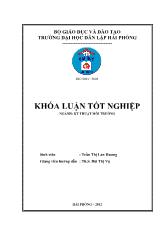 Khóa luận Đánh giá hiện trạng quản lý chất thải rắn công nghiệp tỉnh yên bái và đề xuất giải pháp quản lý