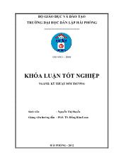 Khóa luận Khảo sát khả năng thu phân bón chậm (map-Struvite) từ nuớc thải chăn nuôi và nuớc ót