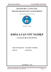 Khóa luận Nghiên cứu chế tạo nhựa dễ phân hủy sinh học đi từ tinh bột cây giong riềng dựa trên nền nhựa PVA