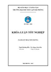 Khóa luận Nghiên cứu tổng hợp biodiesel thân thiện môi trường từ dầu thực vật (dầu nành) trên xúc tác naoh