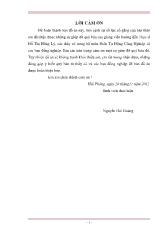 Đề tài Tình hình hoạt động tại Công ty cổ phần tư vấn đầu tư và xây lắp Hải Sơn