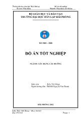 Đồ án Thiết kế tuyến đ-Ờng qua 2 điểm Đ22 – C2 thuộc Huyện Hoành Bồ tỉnh Quảng Ninh