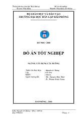 Đồ án Thiết kế tuyến đường qua hai điểm Đ22 – C2 thuộc tỉnh Quảng Ninh