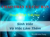 Đề tài Sinh viên và việc làm thêm