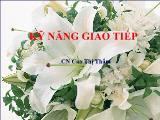 Kỹ năng giao tiếp